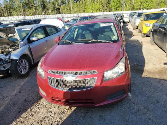 1G1PF5SC8C7391579 - 2012 CHEVROLET CRUZE LT RED photo 5