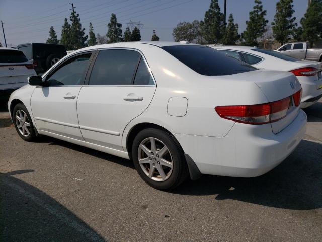 1HGCM665X4A051109 - 2004 HONDA ACCORD EX WHITE photo 2