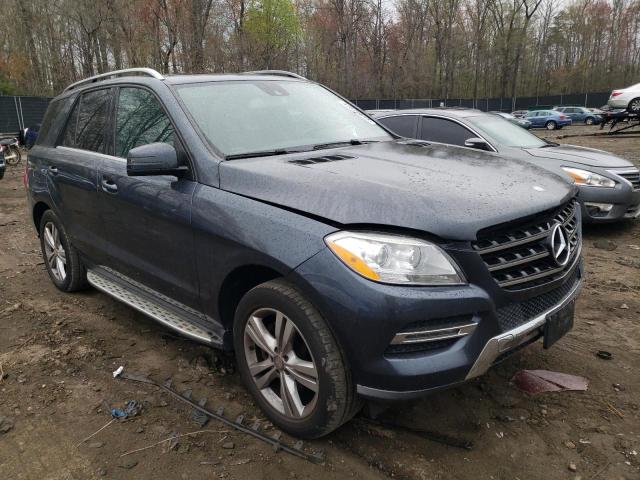 4JGDA5HB7EA273709 - 2014 MERCEDES-BENZ ML 350 4MATIC GRAY photo 4