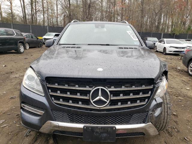 4JGDA5HB7EA273709 - 2014 MERCEDES-BENZ ML 350 4MATIC GRAY photo 5