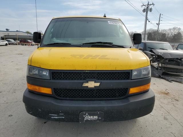 1GCWGAFG9K1330765 - 2019 CHEVROLET EXPRESS G2 YELLOW photo 5