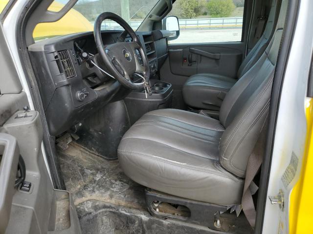 1GCWGAFG9K1330765 - 2019 CHEVROLET EXPRESS G2 YELLOW photo 7