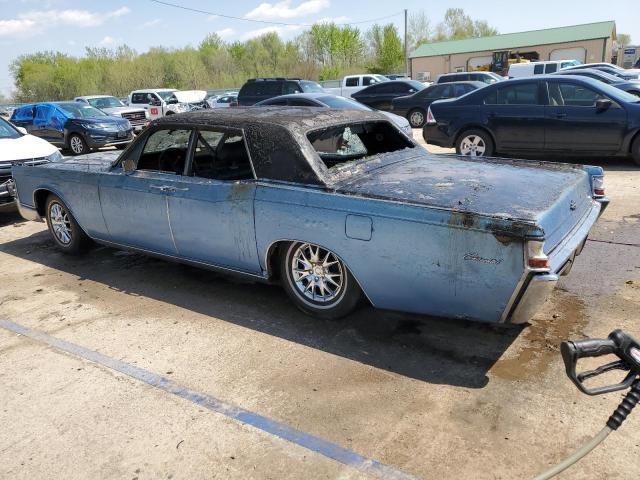 9Y82A907937 - 1969 LINCOLN CONTINENTA BLUE photo 2