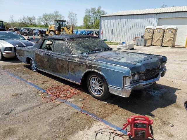 9Y82A907937 - 1969 LINCOLN CONTINENTA BLUE photo 4