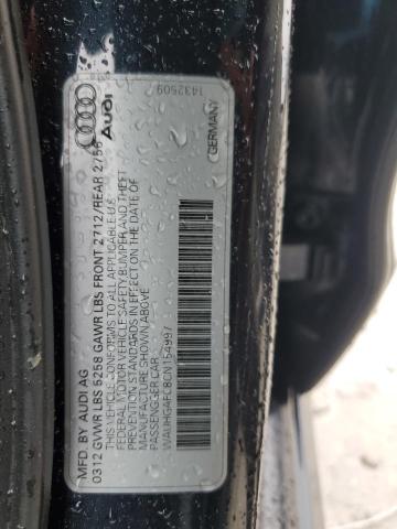 WAUHGAFC8CN154997 - 2012 AUDI A6 PRESTIGE 蓝色 照片 12