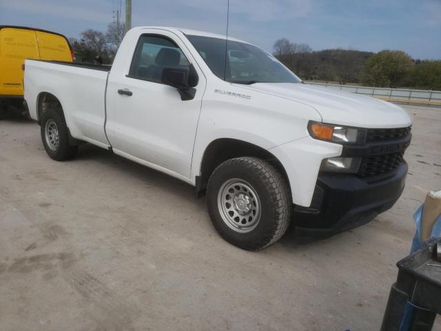 3GCNWAEF2MG276110 - 2021 CHEVROLET SILVERADO C1500 WHITE photo 4