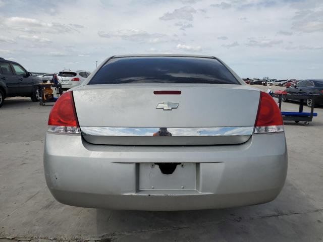 2G1WT55N089191576 - 2008 CHEVROLET IMPALA LT SILVER photo 6