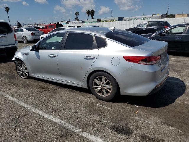 5XXGT4L36GG118064 - 2016 KIA OPTIMA LX SILVER photo 2