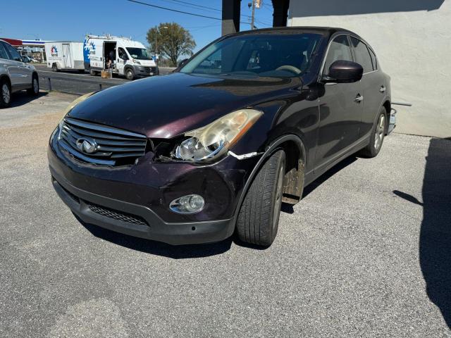 JN1AJ0HP7AM702557 - 2010 INFINITI EX35 BASE Մանուշակագույն լուսանկար 2