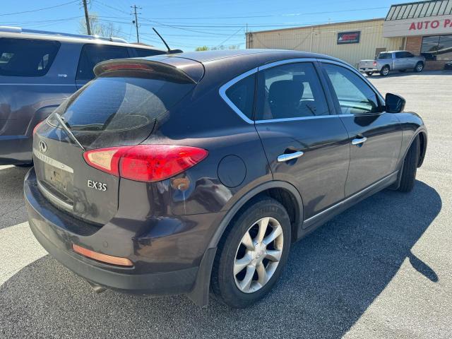 JN1AJ0HP7AM702557 - 2010 INFINITI EX35 BASE Մանուշակագույն լուսանկար 4