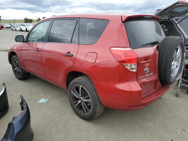 JTMZK33V186010104 - 2008 TOYOTA RAV4 RED photo 2