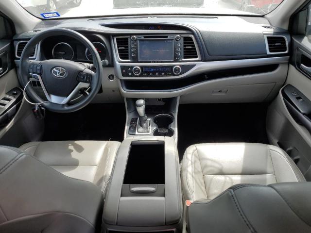 5TDKKRFH1GS171934 - 2016 TOYOTA HIGHLANDER XLE WHITE photo 8