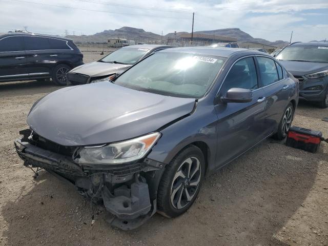 1HGCR2F83HA140238 - 2017 HONDA ACCORD EXL CHARCOAL photo 1