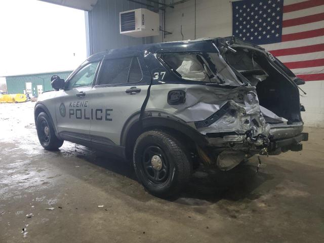 1FM5K8AB5LGB76659 - 2020 FORD EXPLORER POLICE INTERCEPTOR İki rəngli foto 2