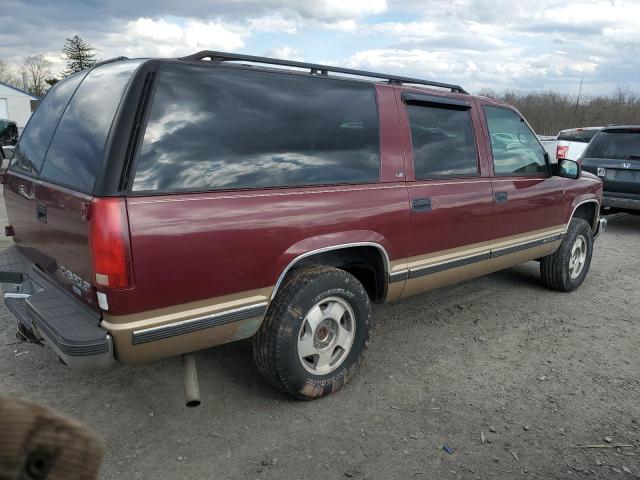 1GNFK16R1XJ375441 - 1999 CHEVROLET SUBURBAN K1500 BURGUNDY photo 3