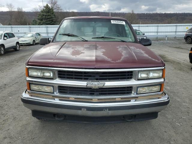 1GNFK16R1XJ375441 - 1999 CHEVROLET SUBURBAN K1500 BURGUNDY photo 5