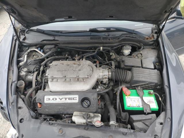 1HGCM66525A009664 - 2005 HONDA ACCORD EX GRAY photo 11