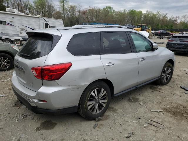 5N1DR2MN3HC696738 - 2017 NISSAN PATHFINDER S SILVER photo 3