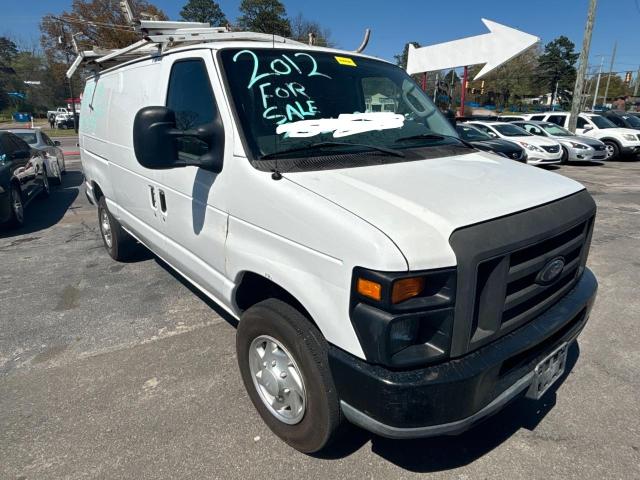 1FTNE2EW0CDB10706 - 2012 FORD ECONOLINE E250 VAN WHITE photo 1