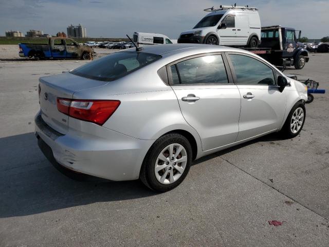 KNADM4A36G6573589 - 2016 KIA RIO LX SILVER photo 3