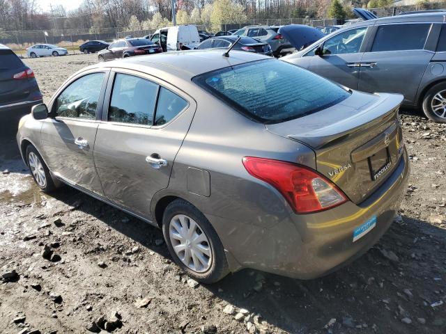 3N1CN7AP8DL878399 - 2013 NISSAN VERSA S GRAY photo 2