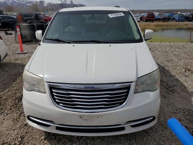 2C4RC1BG6DR526904 - 2013 CHRYSLER TOWN & COU TOURING WHITE photo 5