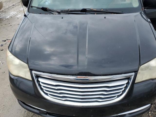 2C4RC1BG5DR744154 - 2013 CHRYSLER TOWN & COU TOURING შავი ფოტო 12