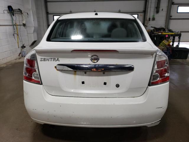 3N1AB6AP2BL695197 - 2011 NISSAN SENTRA 2.0 WHITE photo 6