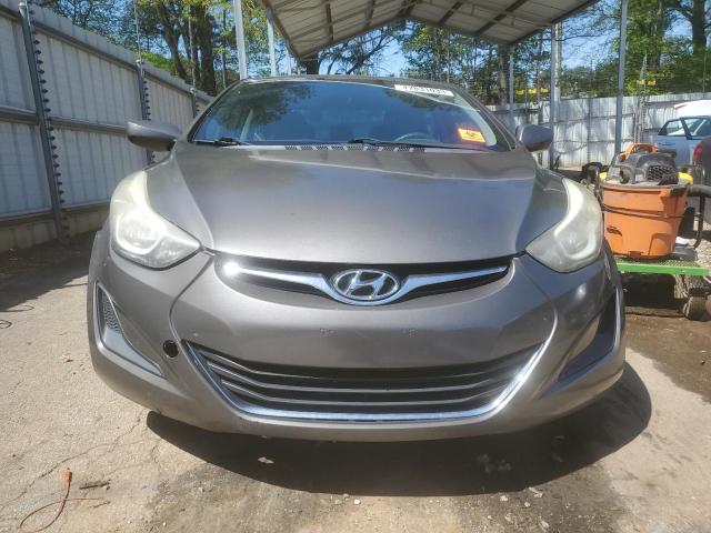 5NPDH4AE4EH482123 - 2014 HYUNDAI ELANTRA SE GRAY photo 5