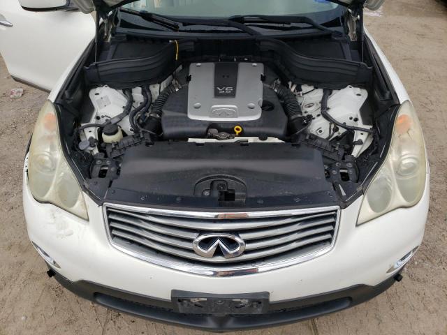 JNKAJ09E68M305618 - 2008 INFINITI EX35 BASE WHITE photo 11