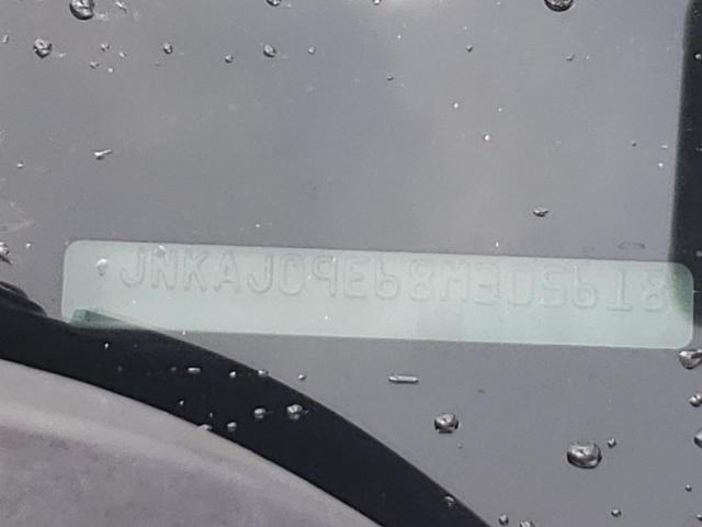 JNKAJ09E68M305618 - 2008 INFINITI EX35 BASE WHITE photo 12