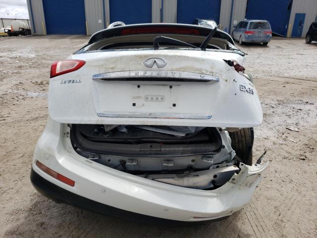 JNKAJ09E68M305618 - 2008 INFINITI EX35 BASE WHITE photo 6