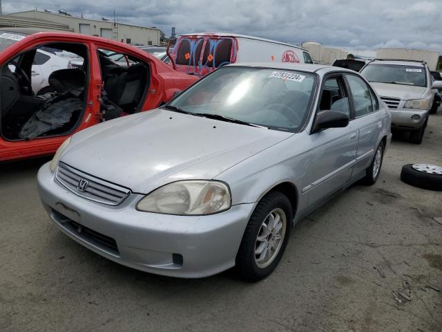 2HGEJ6611YH569938 - 2000 HONDA CIVIC BASE SILVER photo 1