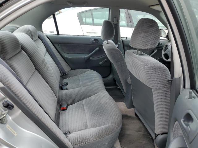2HGEJ6611YH569938 - 2000 HONDA CIVIC BASE SILVER photo 10