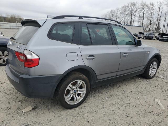 WBXPA93485WD09966 - 2005 BMW X3 3.0I GRAY photo 3