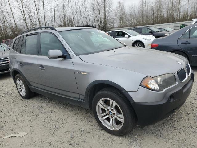 WBXPA93485WD09966 - 2005 BMW X3 3.0I GRAY photo 4