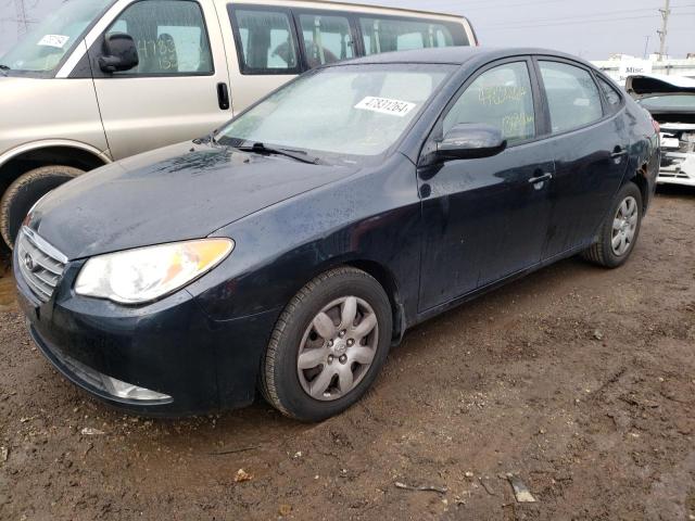 KMHDU46D38U554947 - 2008 HYUNDAI ELANTRA GLS BLACK photo 1