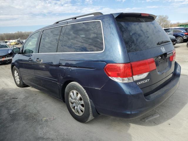 5FNRL38439B404612 - 2009 HONDA ODYSSEY EX BLUE photo 2