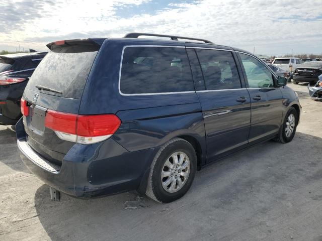 5FNRL38439B404612 - 2009 HONDA ODYSSEY EX BLUE photo 3