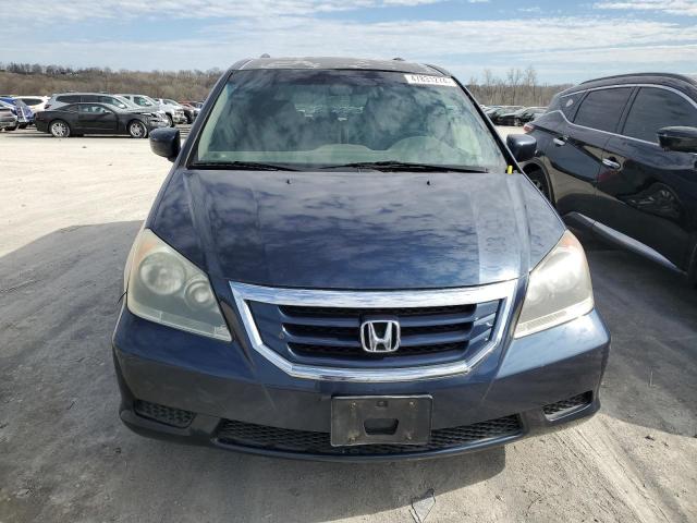 5FNRL38439B404612 - 2009 HONDA ODYSSEY EX BLUE photo 5