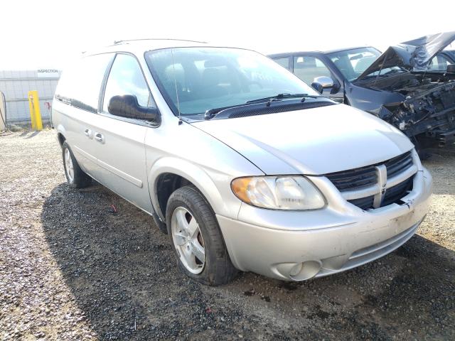 2D4GP44L36R909163 - 2006 DODGE CARAVAN SXT GRAY photo 1