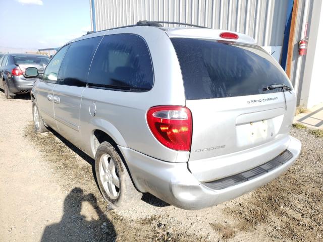 2D4GP44L36R909163 - 2006 DODGE CARAVAN SXT GRAY photo 3