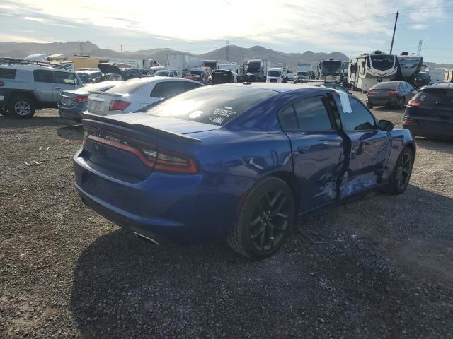 2C3CDXBGXKH704097 - 2019 DODGE CHARGER SXT BLUE photo 3