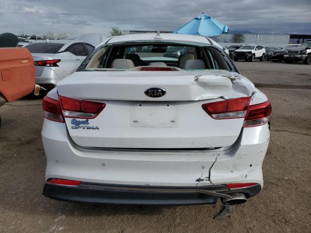 5XXGT4L36JG273592 - 2018 KIA OPTIMA LX WHITE photo 6