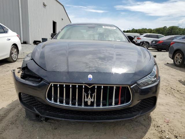 ZAM57XSA3E1083968 - 2014 MASERATI GHIBLI BLACK photo 5