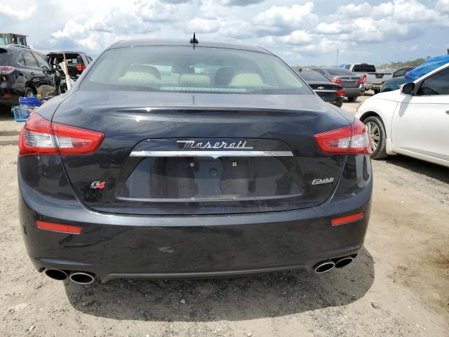 ZAM57XSA3E1083968 - 2014 MASERATI GHIBLI BLACK photo 6