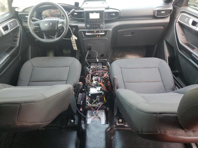 1FM5K8AB8MGA42729 - 2021 FORD EXPLORER POLICE INTERCEPTOR თეთრი ფოტო 8