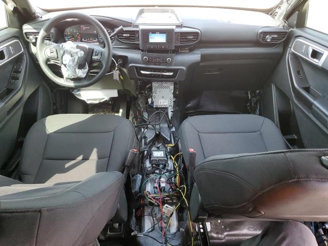 1FM5K8AB9MGA46871 - 2021 FORD EXPLORER POLICE INTERCEPTOR თეთრი ფოტო 8