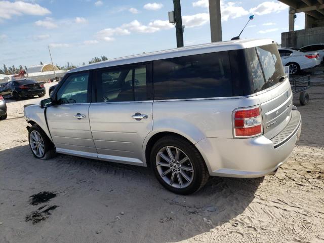 2FMGK5D83KBA22514 - 2019 FORD FLEX LIMITED SILVER photo 2