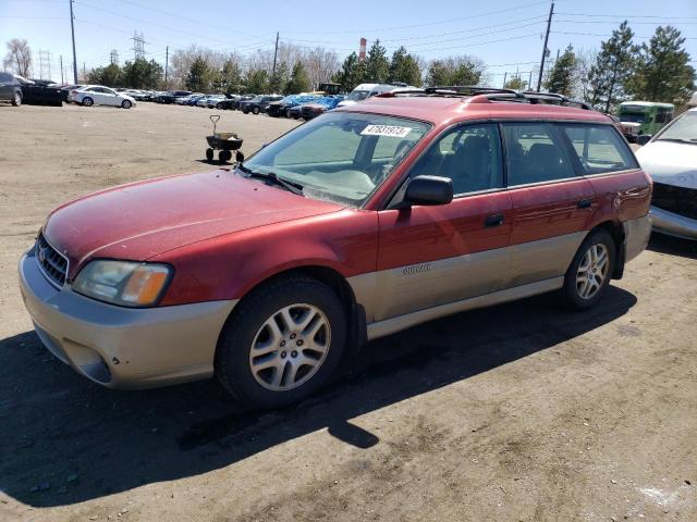 4S3BH675937620573 - 2003 SUBARU LEGACY OUTBACK AWP 栗色 照片 1